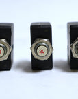 Siemens W58-XB IA4A-20 20A 250VAC 500VDC Circuit Breaker Therm Push (Set of 3)