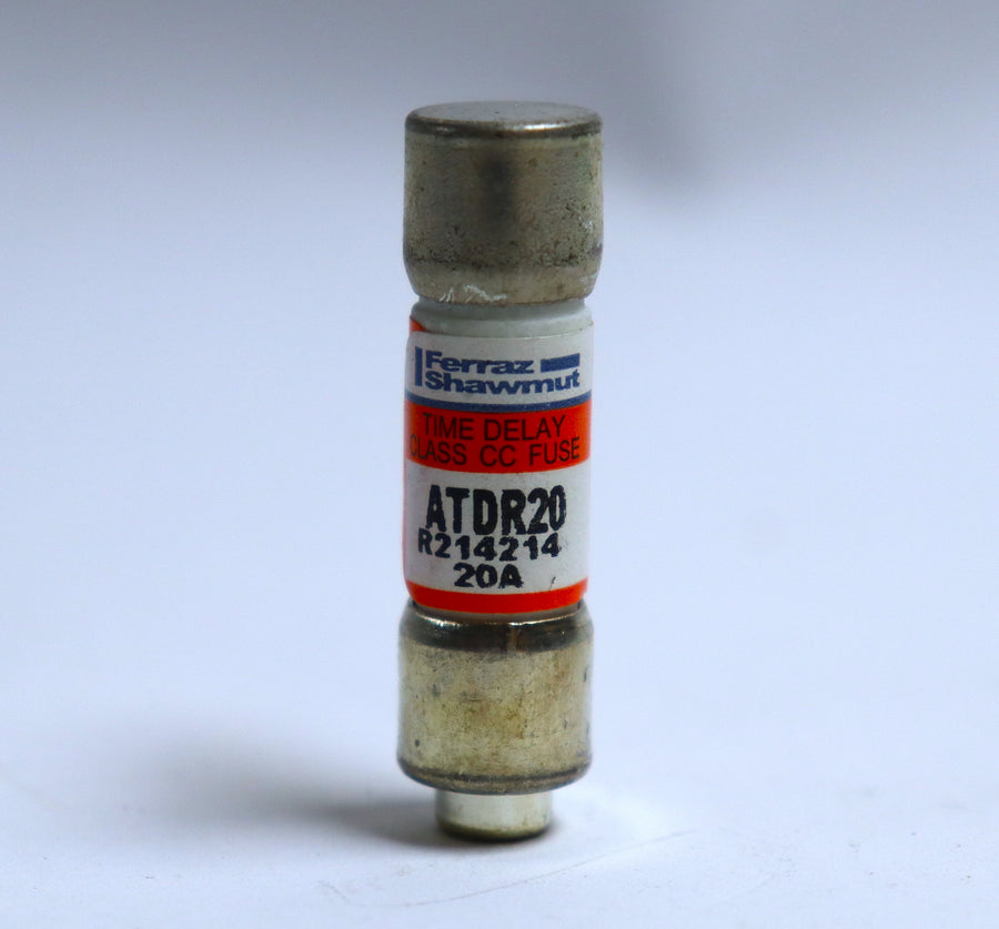 Ferraz Shawmut ATDR20 R214214 20A Time Delay Class CC Fuse