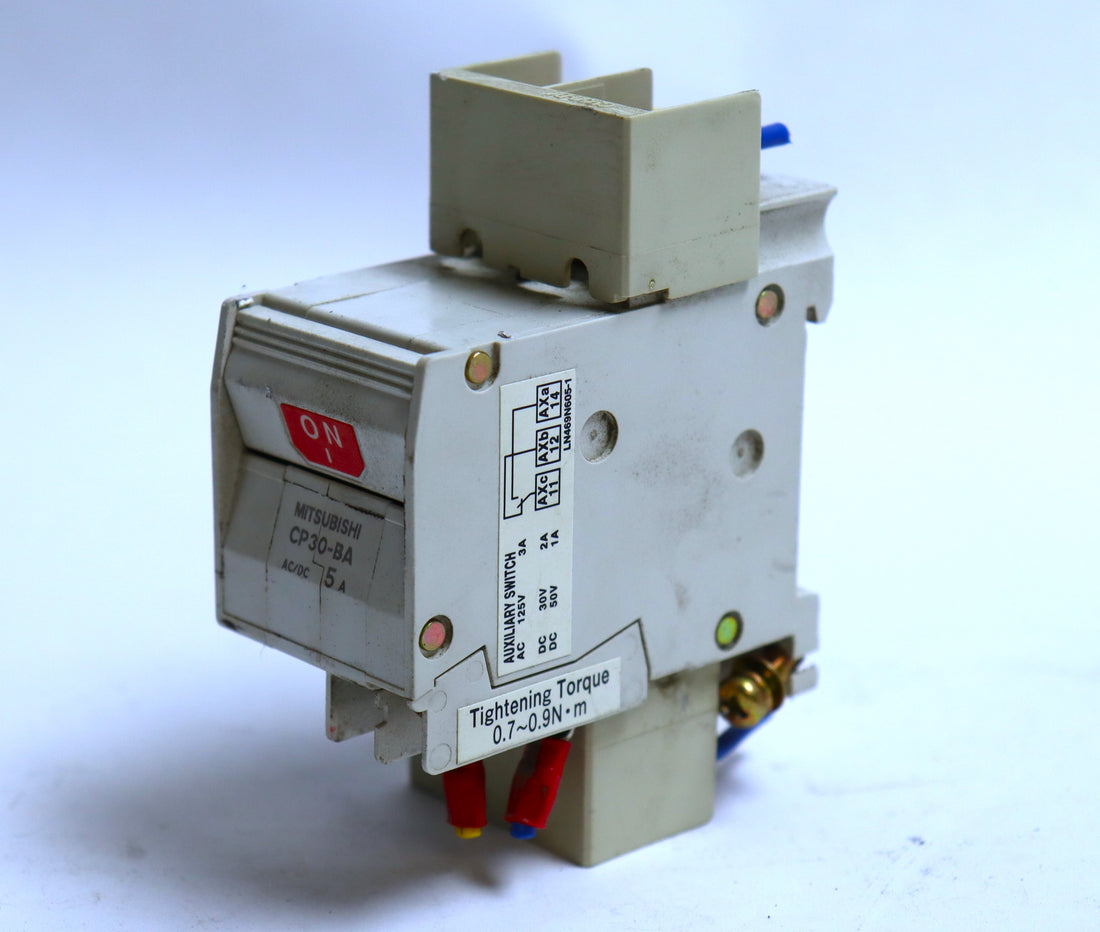 Mitsubishi CP30-BA 2 Pole 5A Circuit Breaker