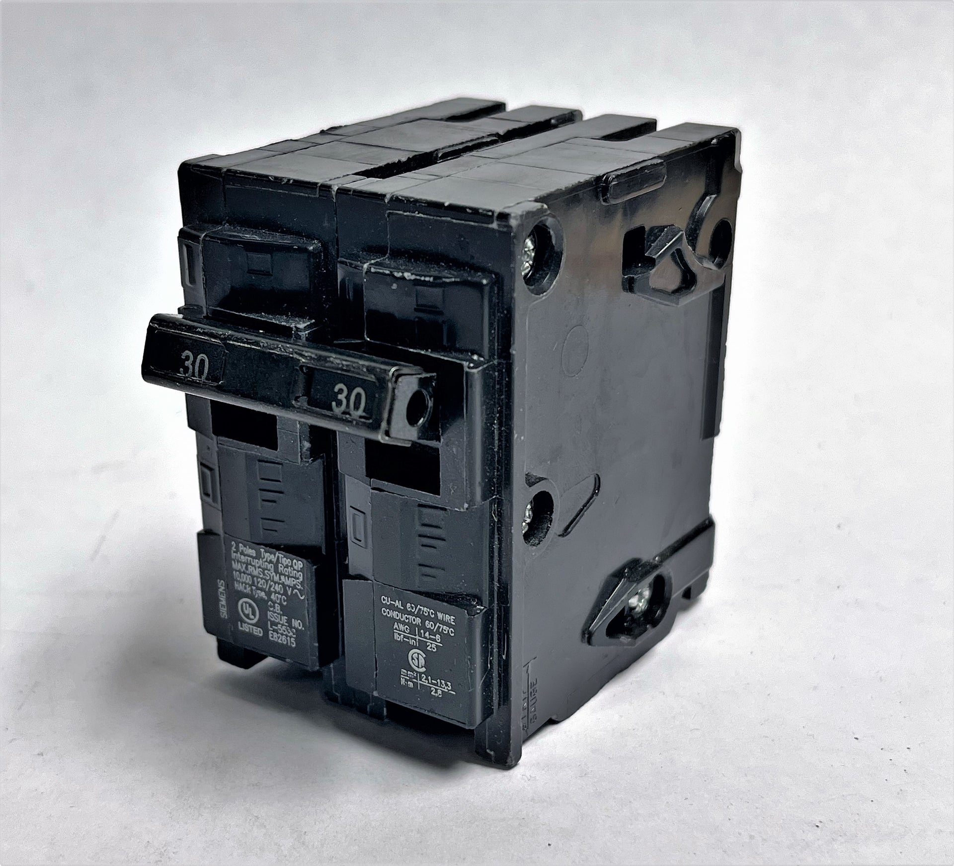 Siemens L-5338 30A Circuit Breaker – Critical Parts Warehouse