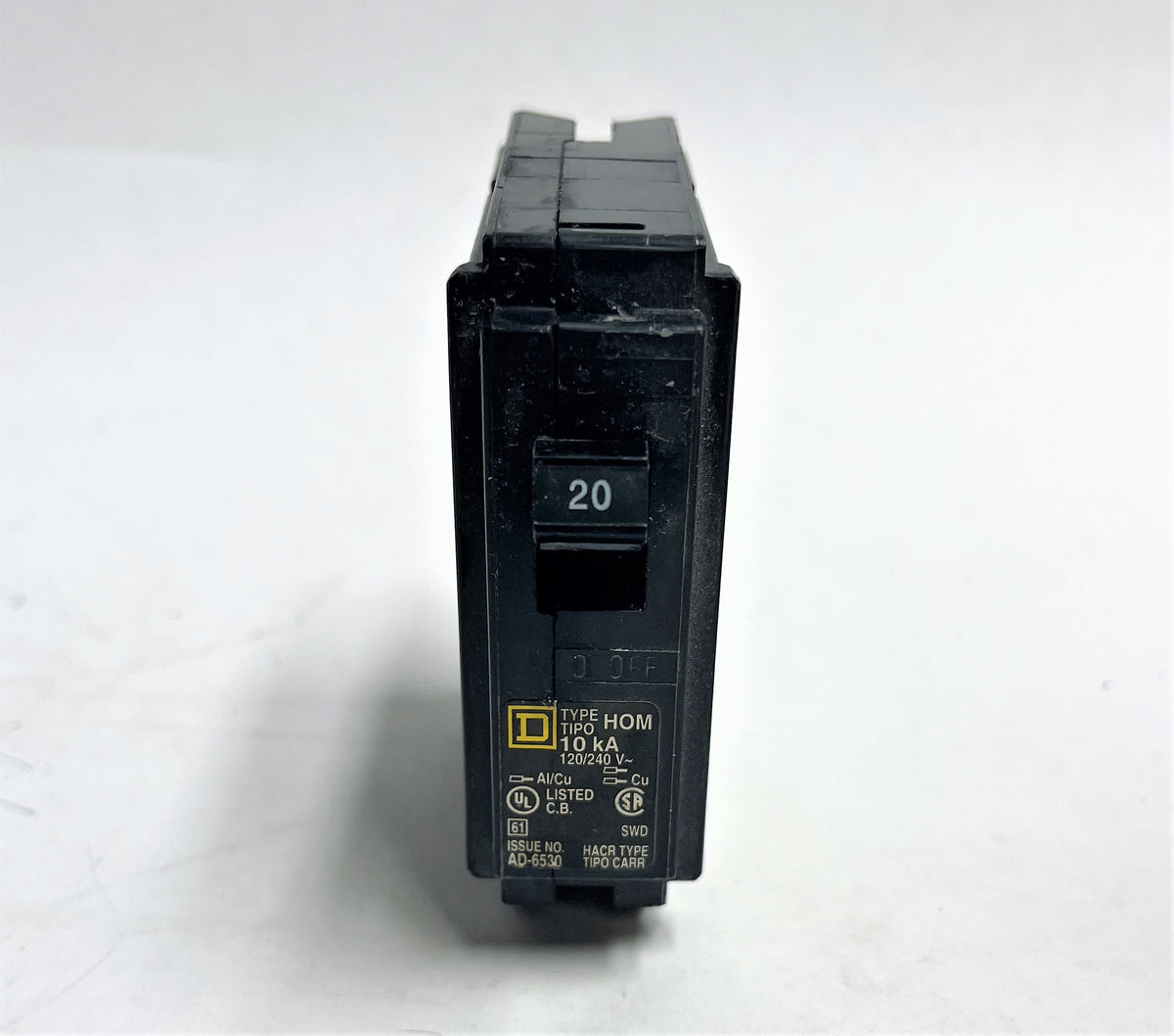 Hom120 Square D HOM120 20A Circuit Breaker – Critical Parts Warehouse