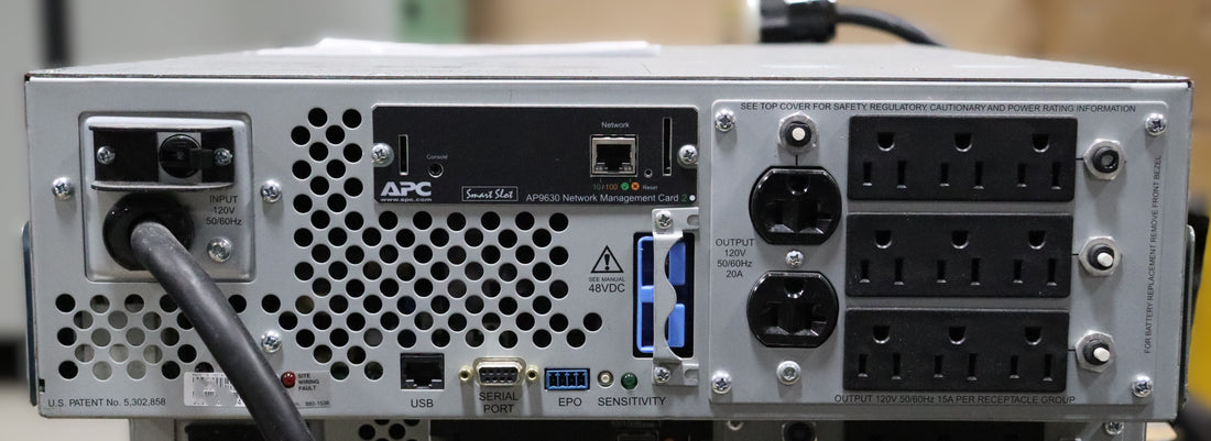 APC Smart-UPS XL 3000VA / 2700W 120V 3U Single Phase UPS (SUA3000RMXL3U)