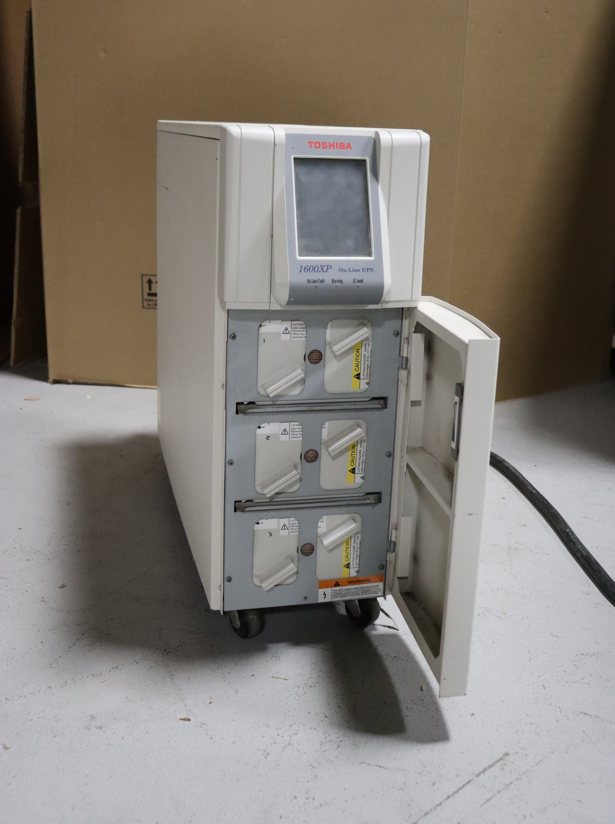 Toshiba 1600XP 6kVA / 5.1KW 208/240V Online Tower UPS (Pre-owned)