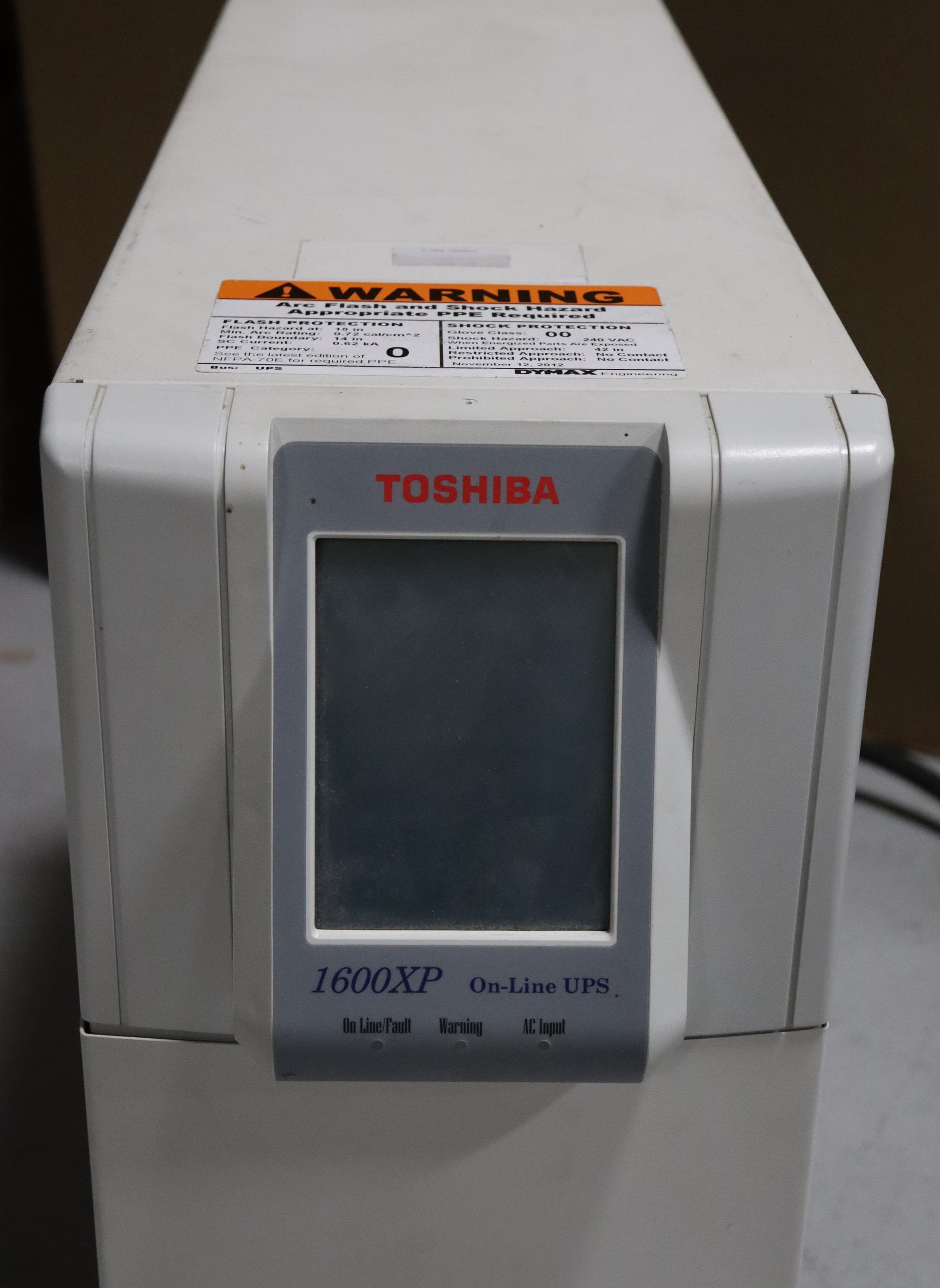 Toshiba 1600XP 6kVA / 5.1KW 208/240V Online Tower UPS (Pre-owned)