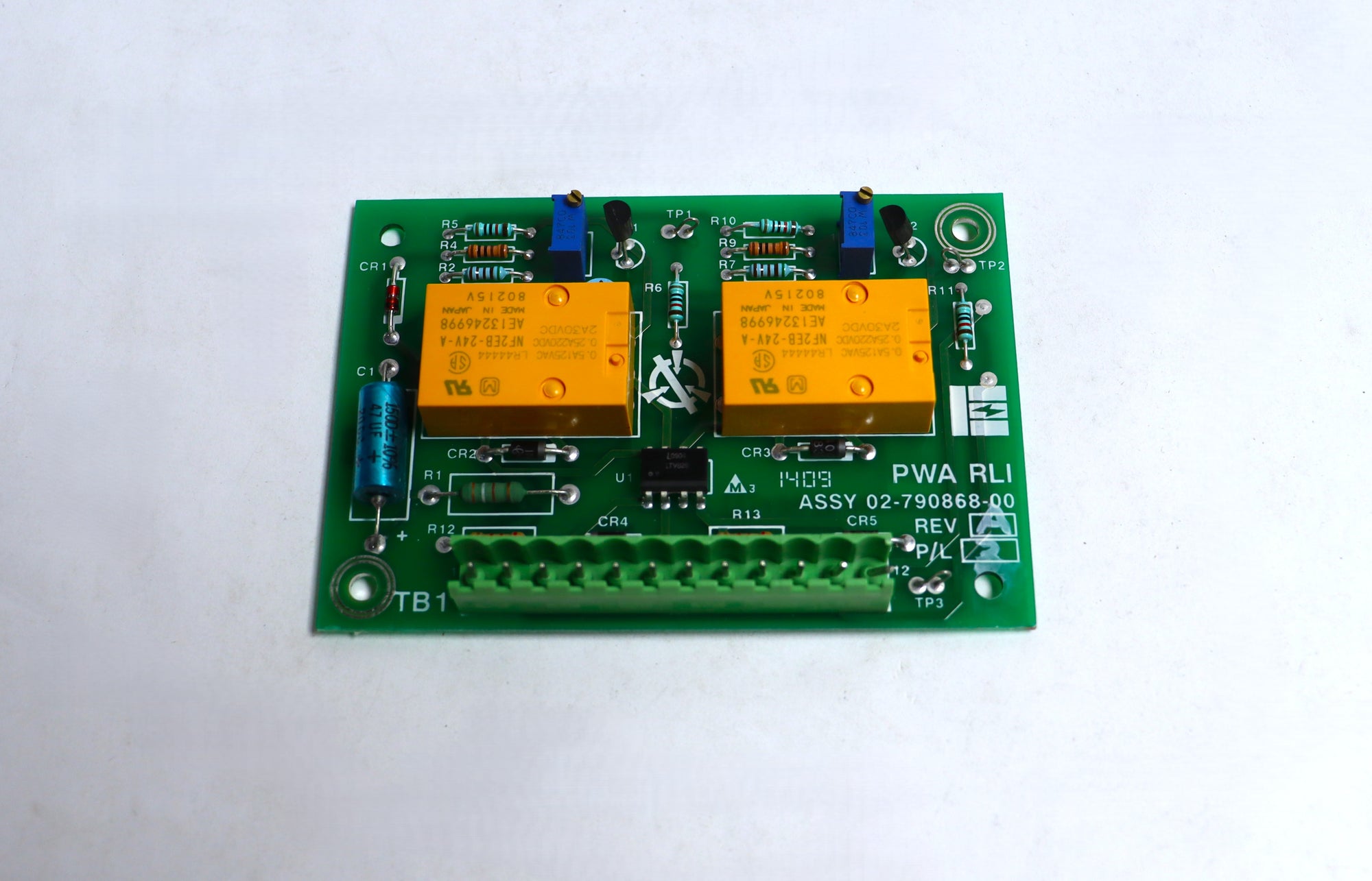 Liebert 02-790868-00 REV A P/L 3 Reduce Limit Board