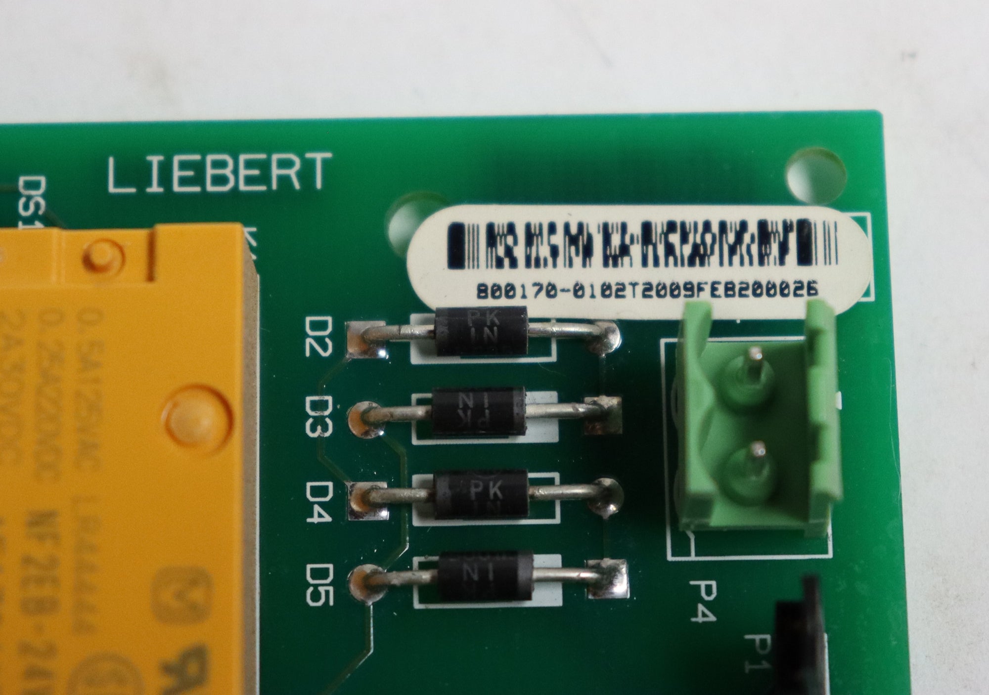 Liebert 02-800170-01 REV 02 DC RPM CM PWA Board