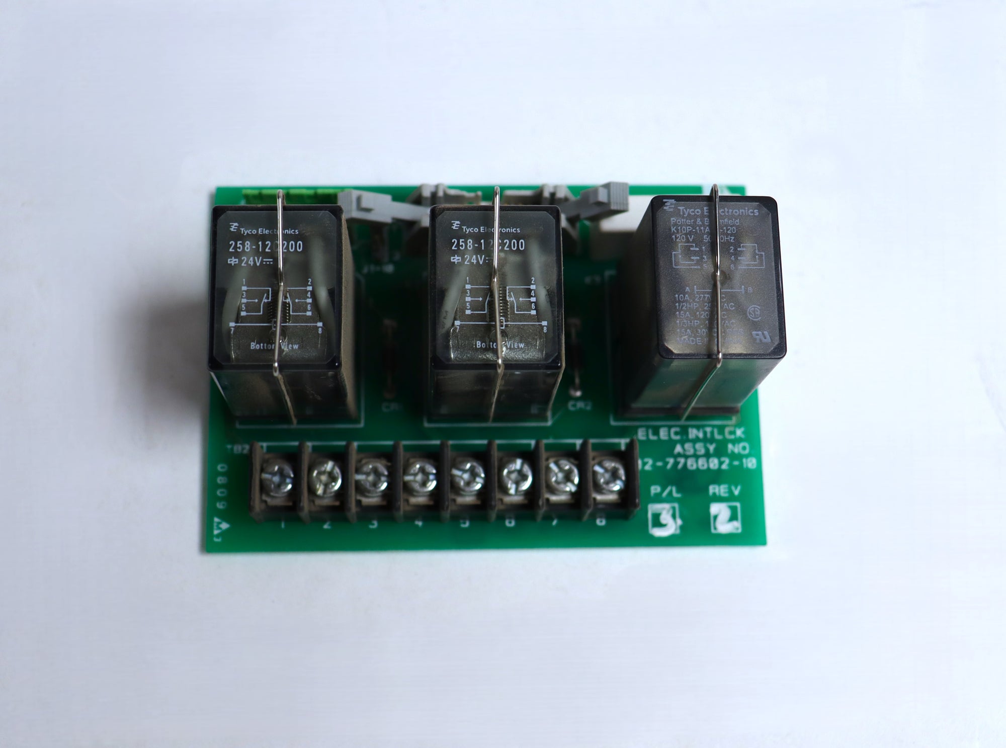 Liebert 02-776602-10 Elec Intlock Assembley Board