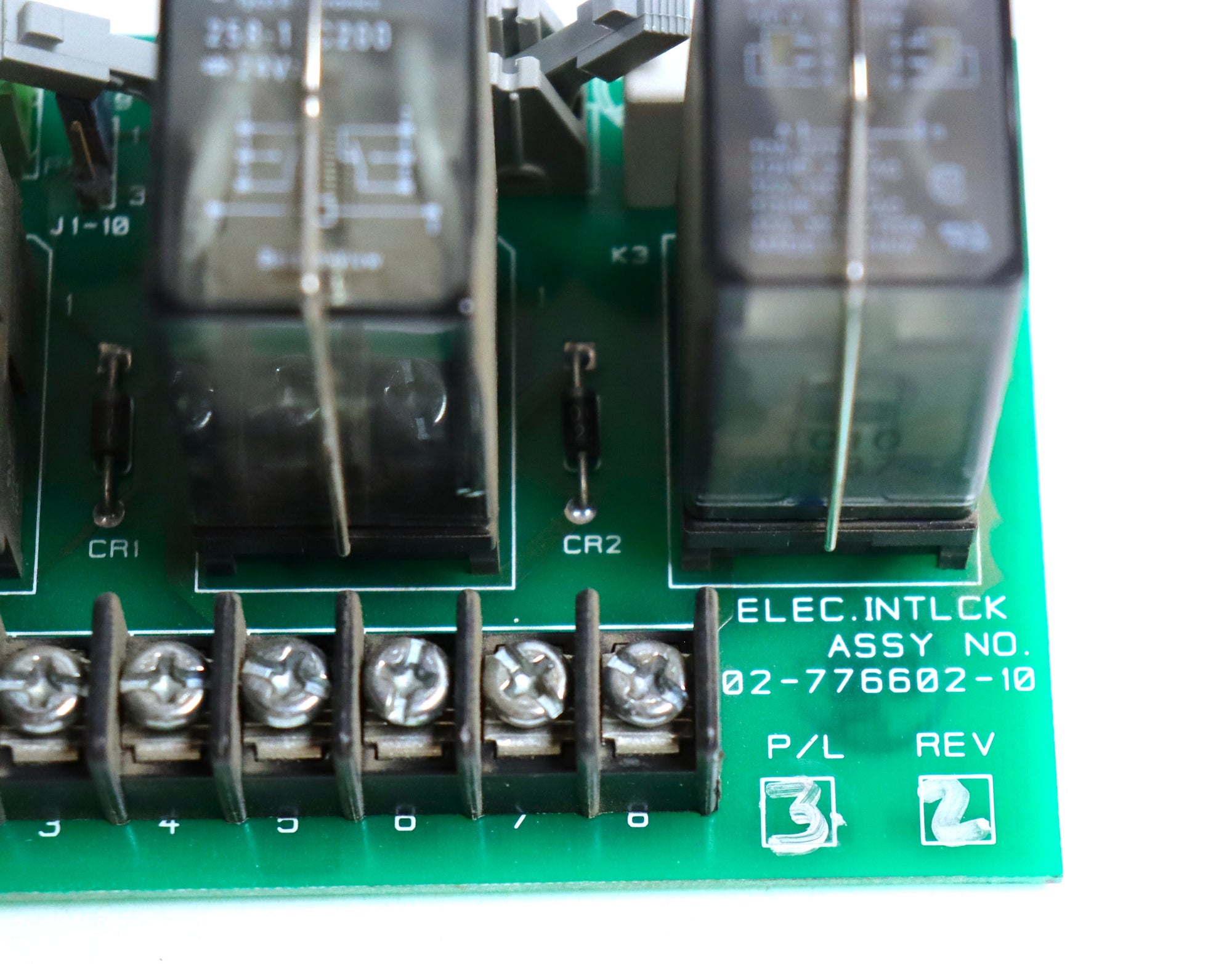 Liebert 02-776602-10 Elec Intlock Assembley Board