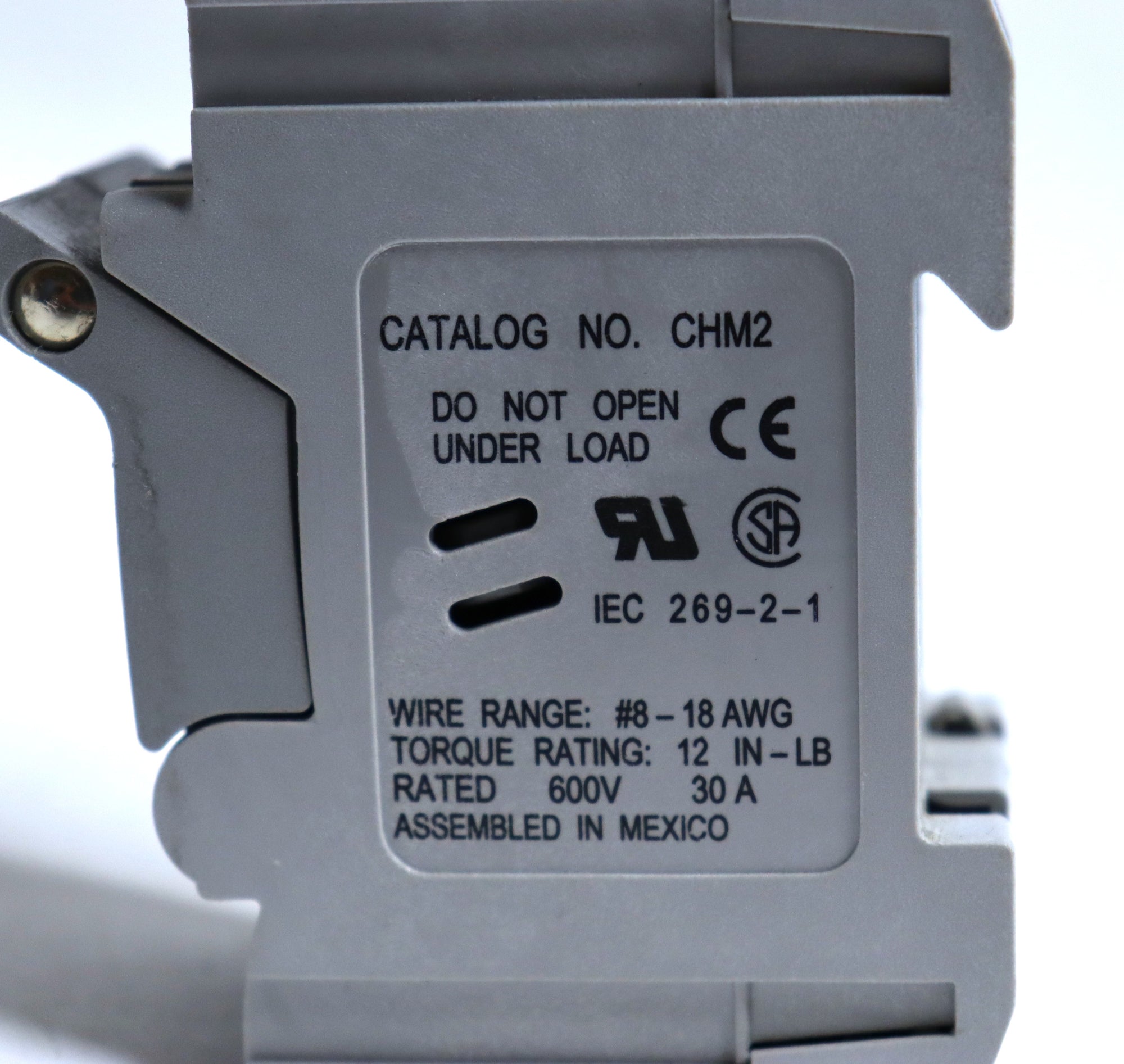 Buss CHM2 30A 600V Fuse Holder
