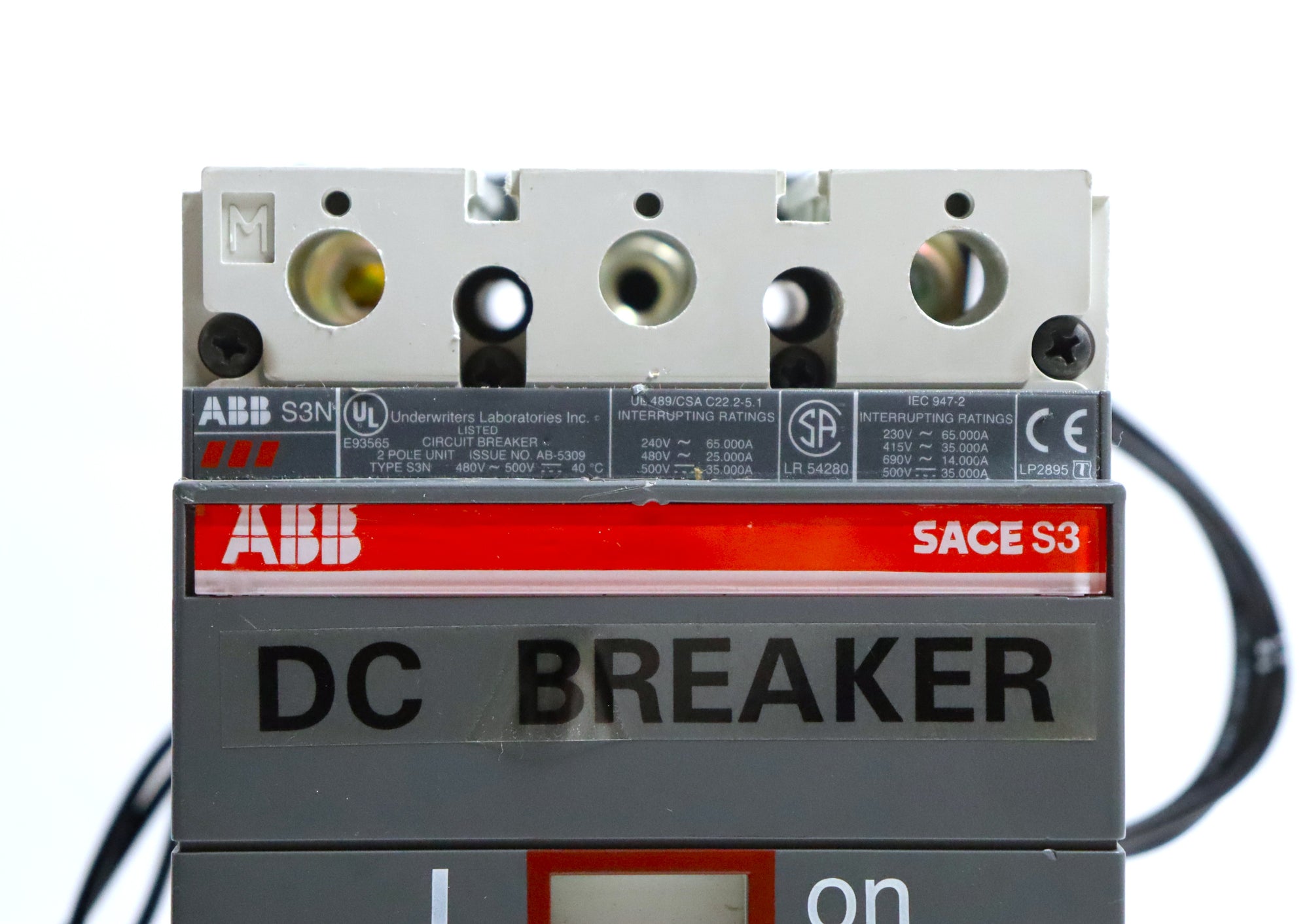 ABB SACE S3 AG03018959 100A Circuit Breaker