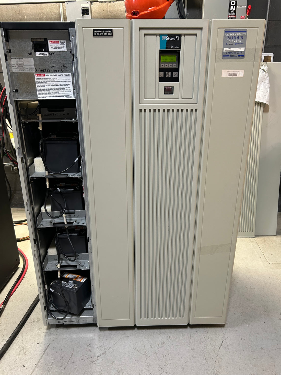 Liebert S3 12kVA 208V 3 Phase UPS (U1CC012CGGF00Z1)