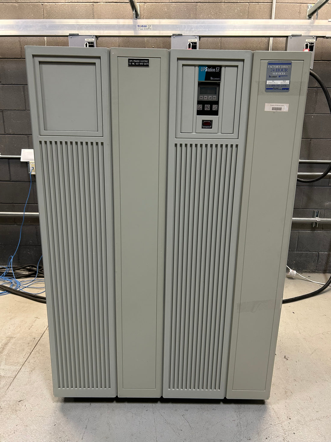 Liebert S3 12kVA 208V 3 Phase UPS (U1CC012CGGF00Z1)