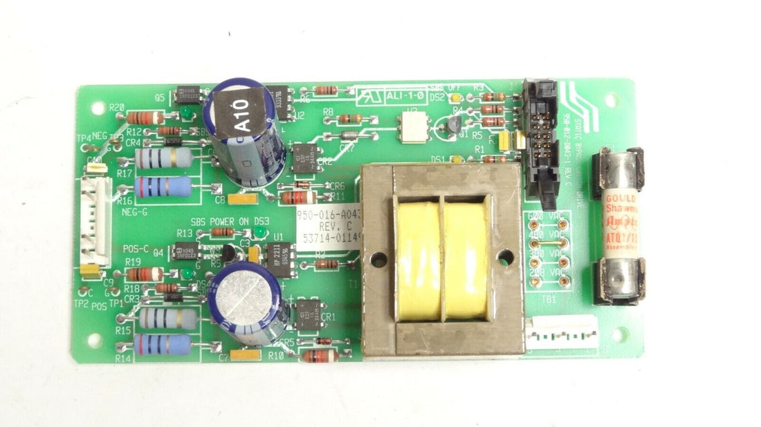 Static Bypass Module IPM 950-016-A043 Rev C Static Bypass Switch Drive Board PCB Assembly ...