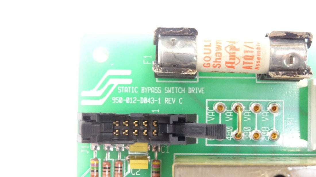 Static Bypass Module IPM 950-016-A043 Rev C Static Bypass Switch Drive Board PCB Assembly ...