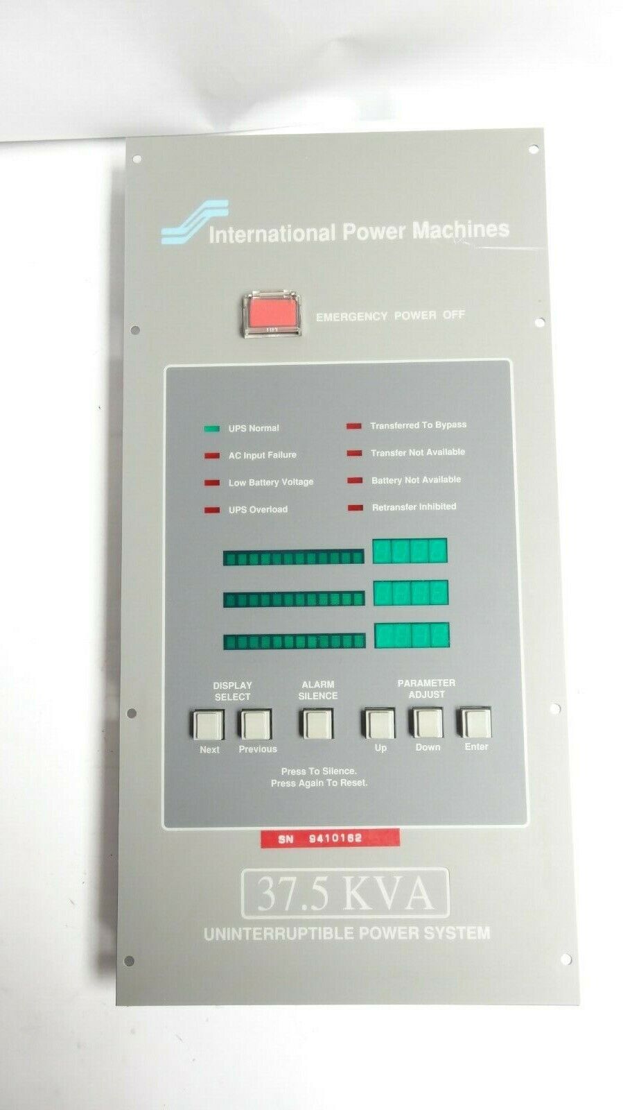 IPM 951-016-A009-1 Rev A1 Display / Control PCB Assembly – cpwarehouse