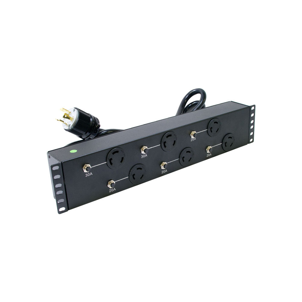 Xtreme Power Conversion XPD35 90000255 50A 240V 2U 19” Basic Rack PDU (2) L6–30R + (4) L6–20R