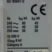 Powerware 9E 20-30kVA E125S Input Breaker 125A