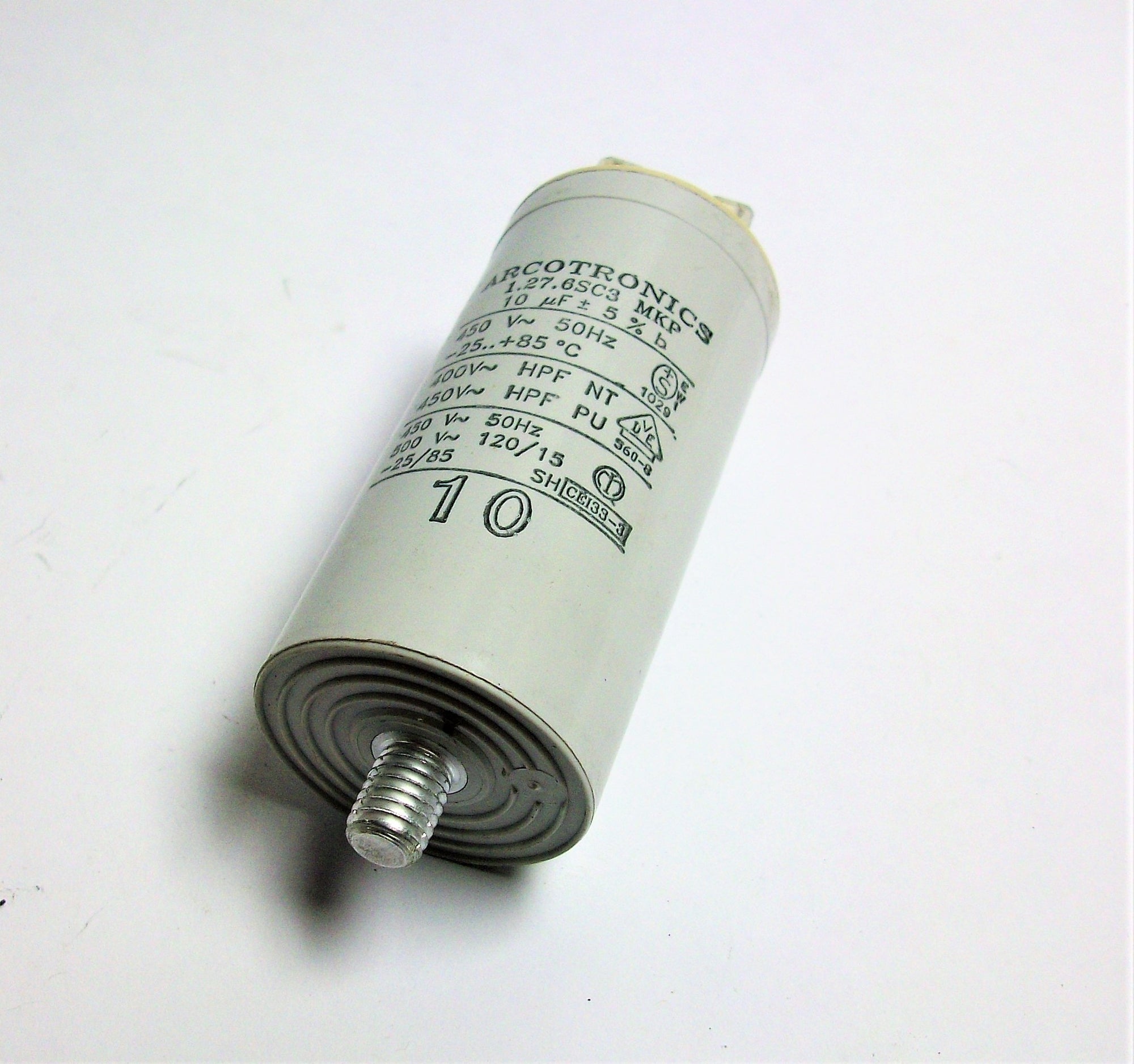 Arcotronics 1.27.6sc3 Mkp 10μf/450vac Capacitor