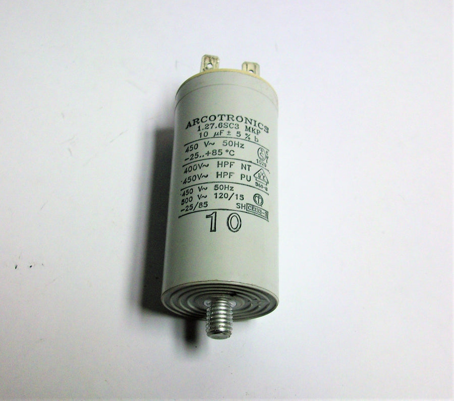 Arcotronics 1.27.6sc3 Mkp 10μf/450vac Capacitor – cpwarehouse
