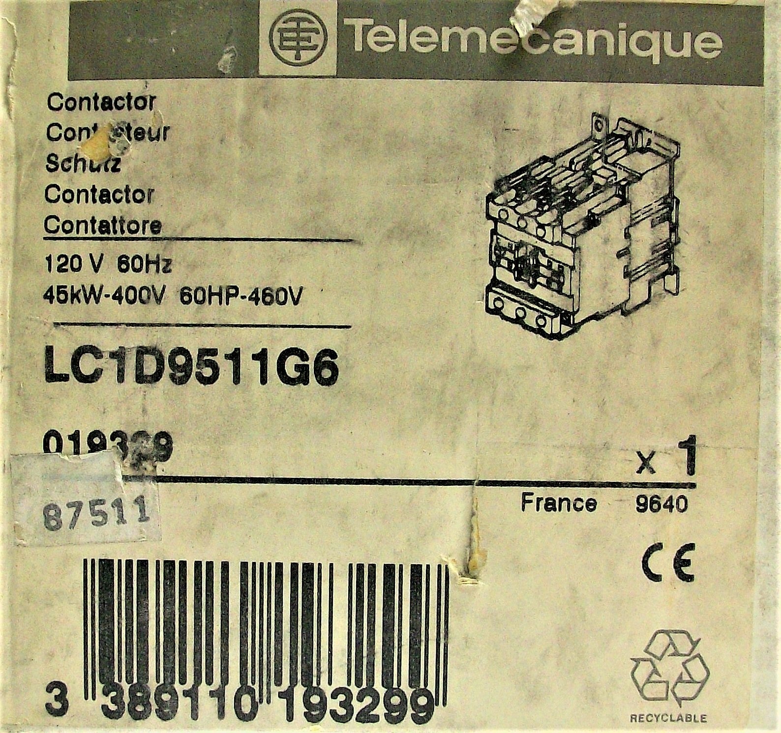 Telemecanique Contractor 