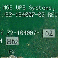 MGE 72-164007-02 Rev B00 Power Supply PCB Assembly