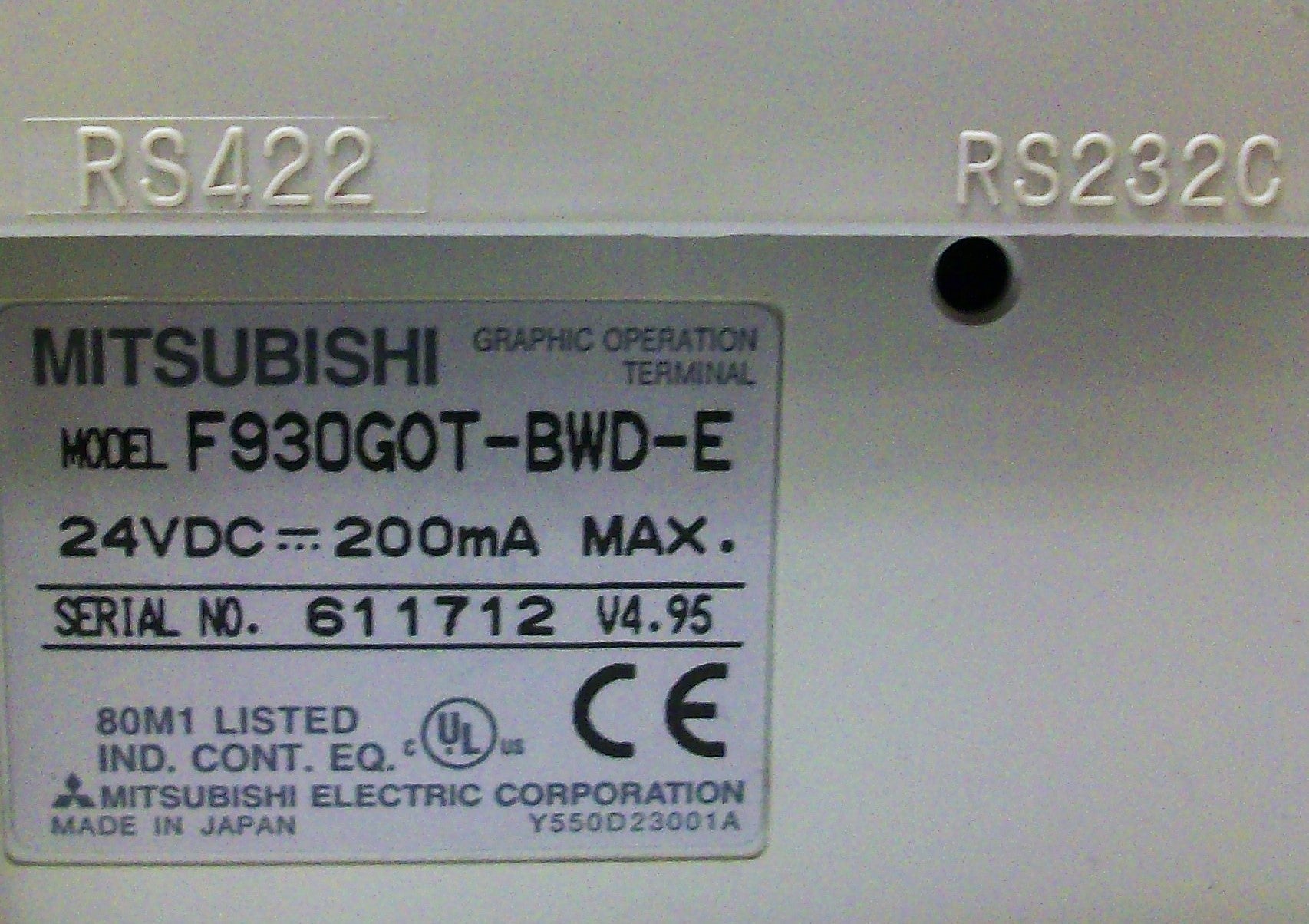 Mitsubishi Display board