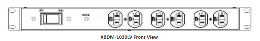 Xtreme Power Conversion XBDM-1020LV Bypass Distribution Module (900000 ...