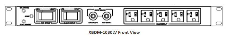 Xbdm Xtreme Power Conversion XBDM-1030LV Bypass Distribution Module (900000 ...