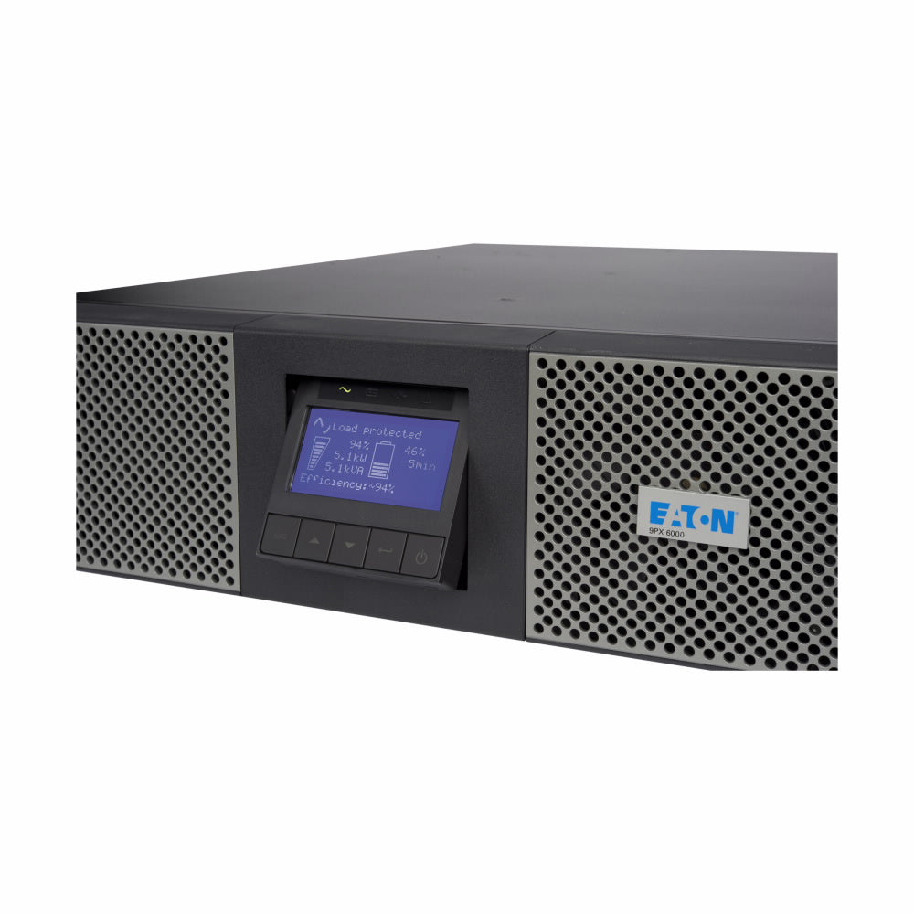 Eaton 9PX 9PX6K 6kVA/5.4kW 208V 3U Online Double Conversion UPS w/2yr Warranty