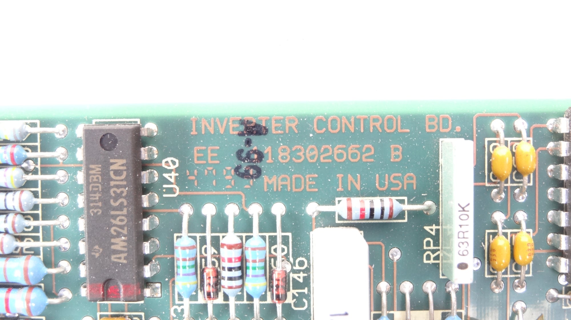 Exide / Powerware remote inverter control board 