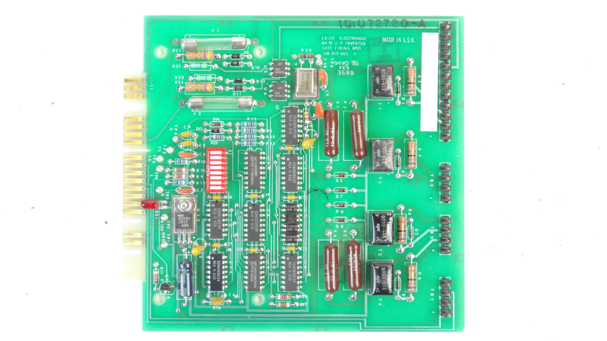 Powerware / Exide Inverter Gate Firing Mod Board