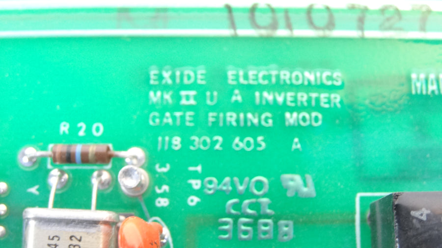 Powerware / Exide Inverter Gate Firing Mod Board