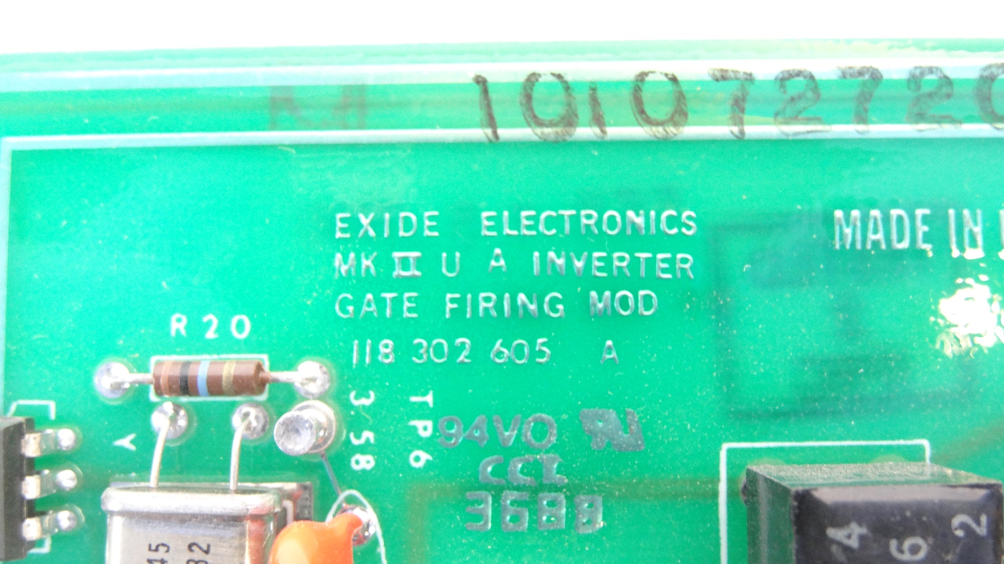 Powerware / Exide Inverter Gate Firing Mod Board