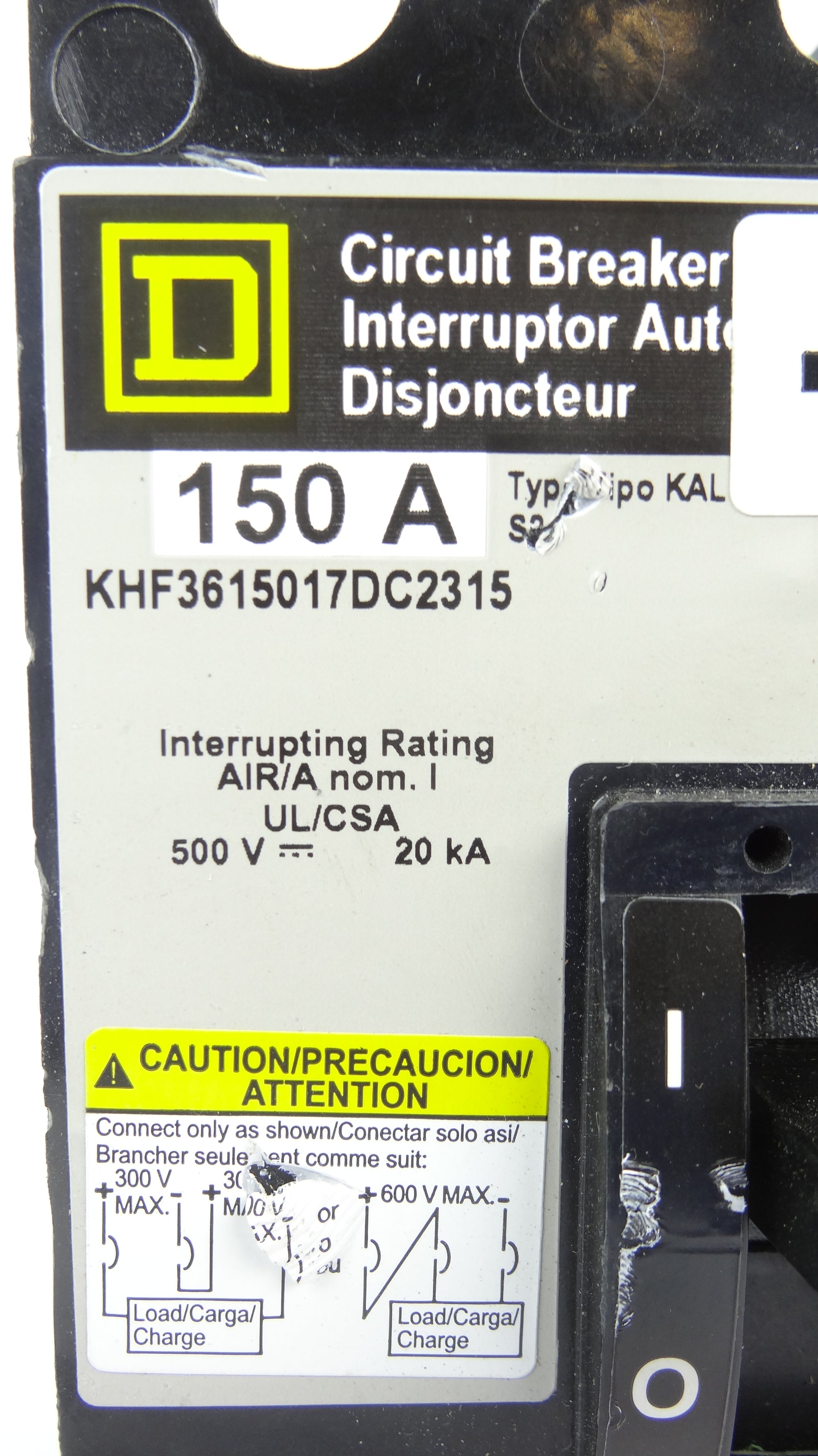 Square D Circuit Breaker