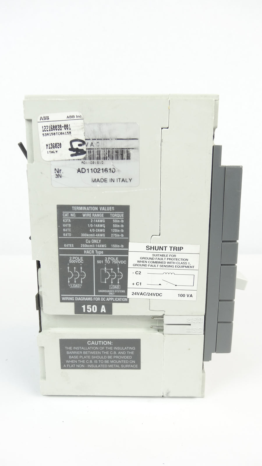 Abb circuit breaker