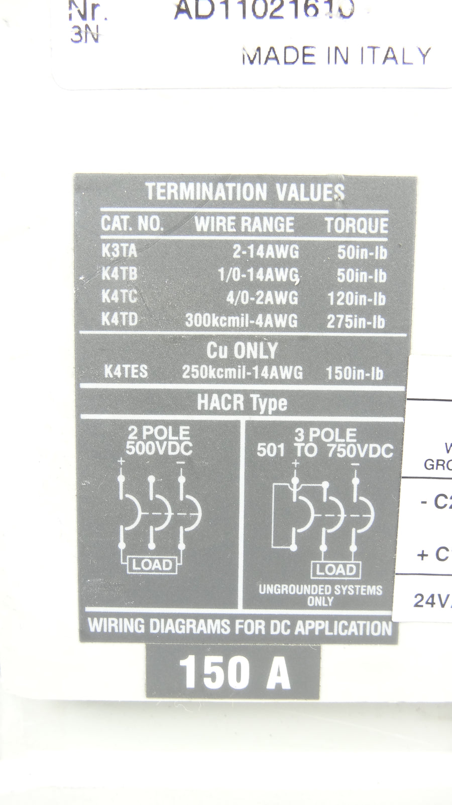 ABB circuit breaker 