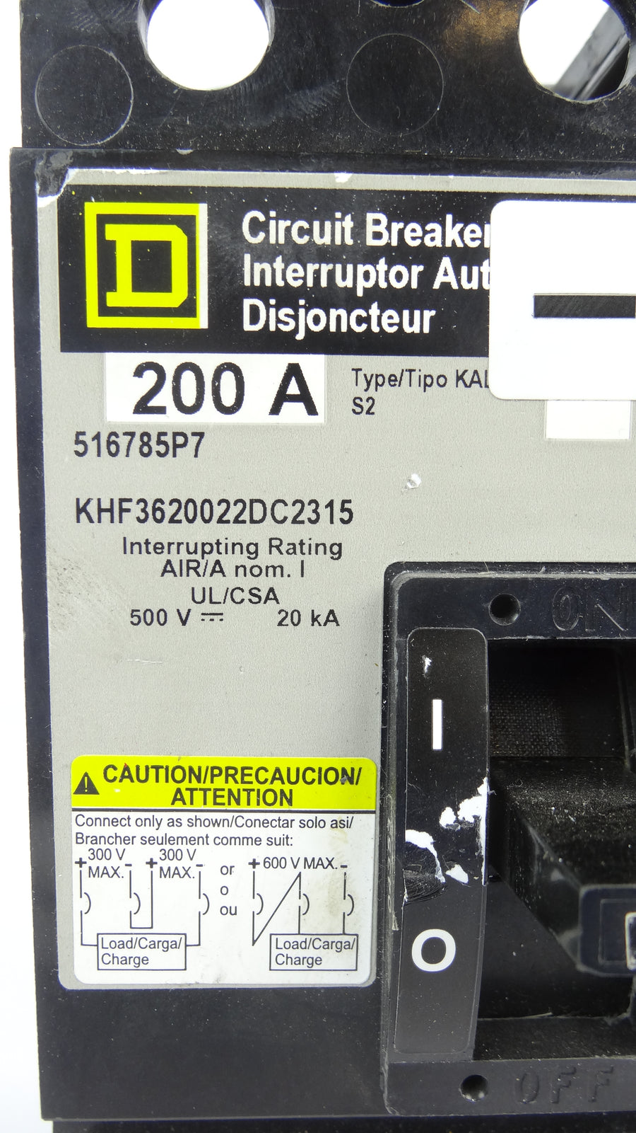 Square D Circuit Breaker