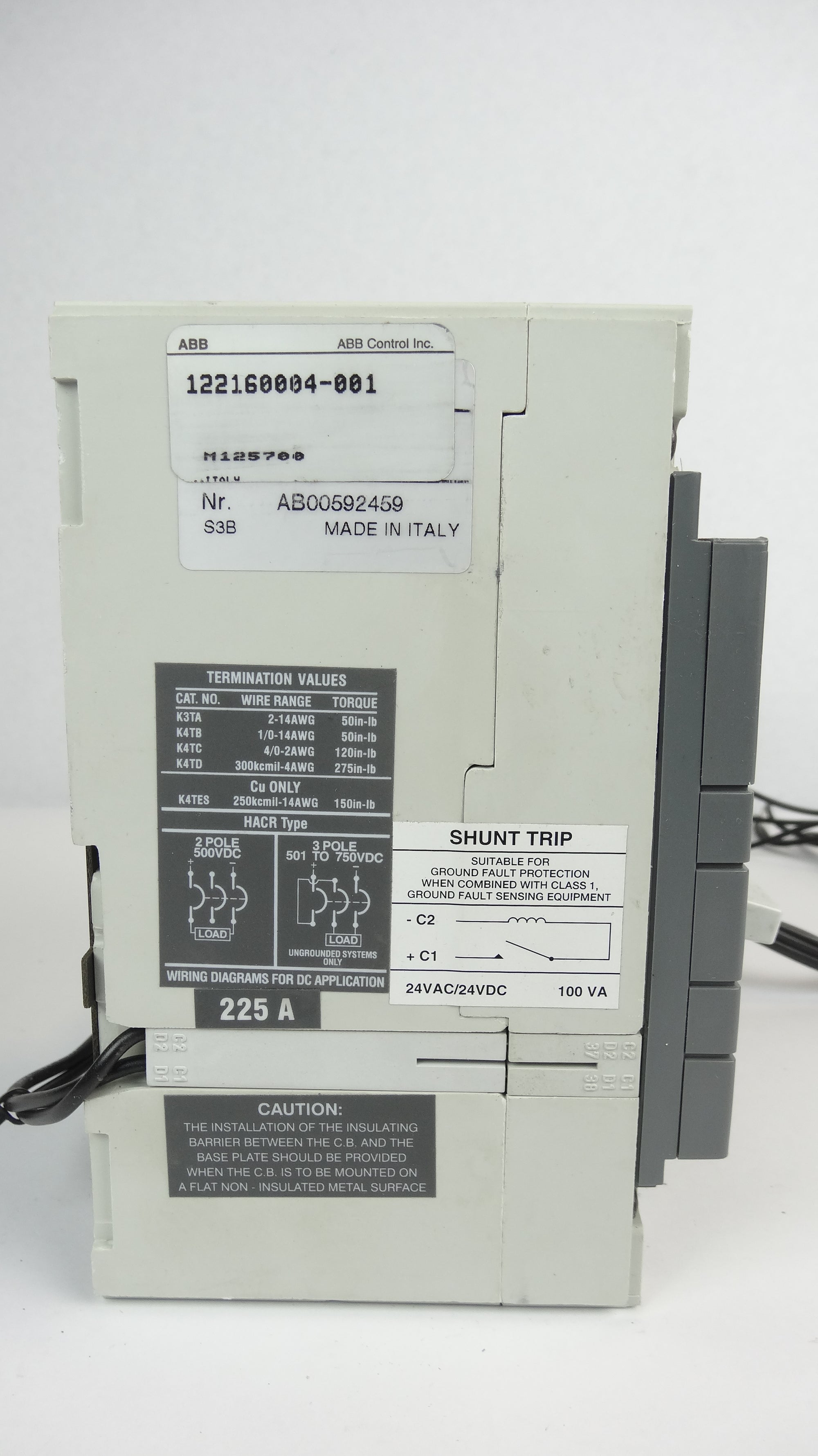 ABB circuit breaker