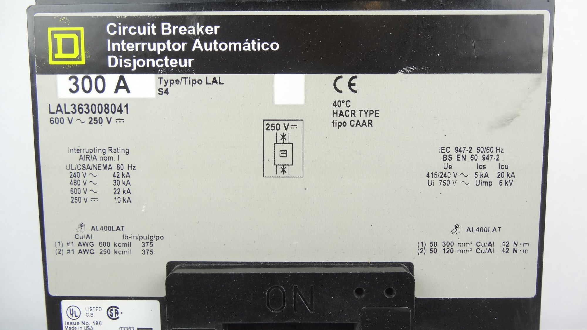 Square D Circuit Breaker