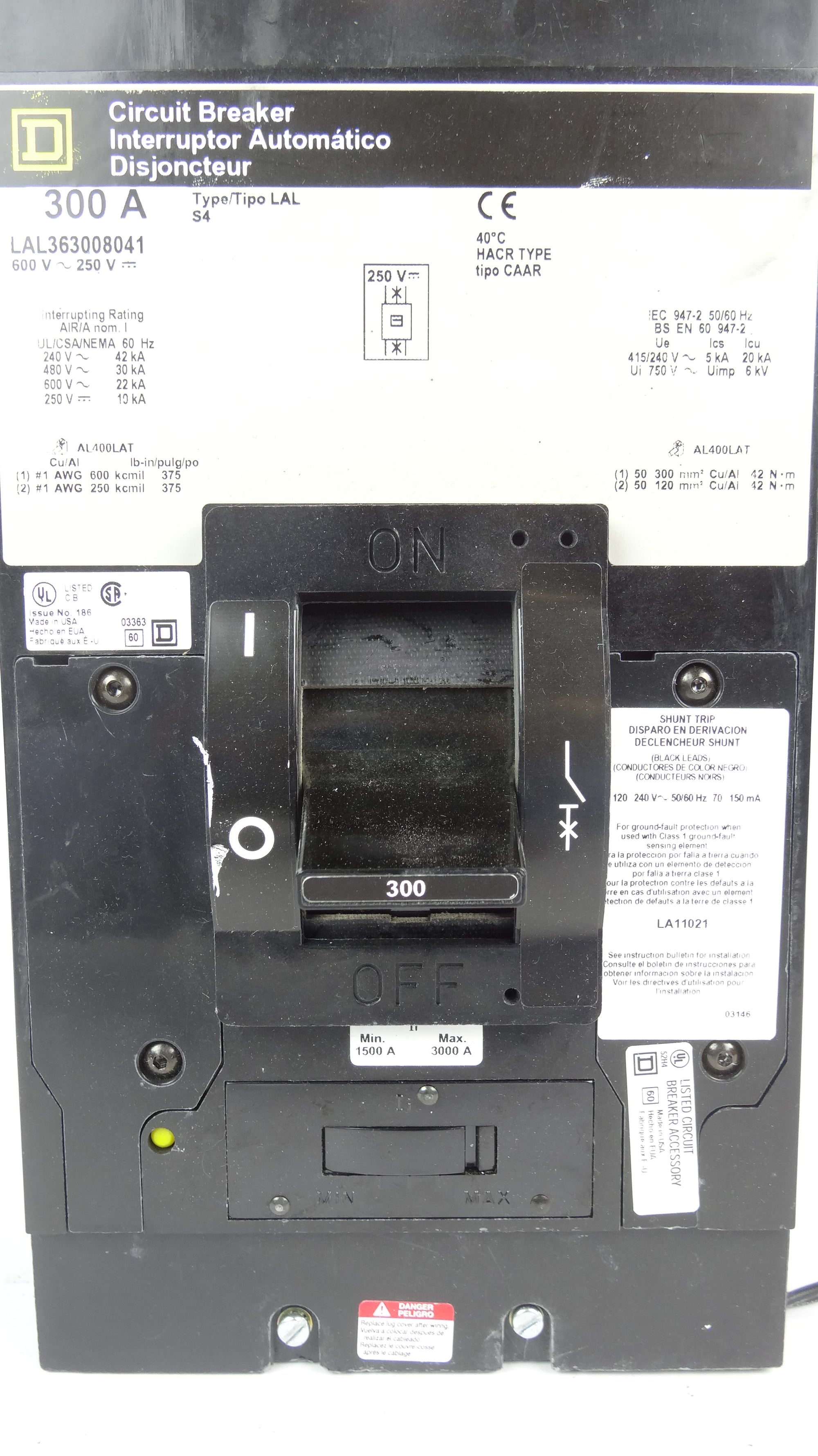 Square D Circuit Breaker