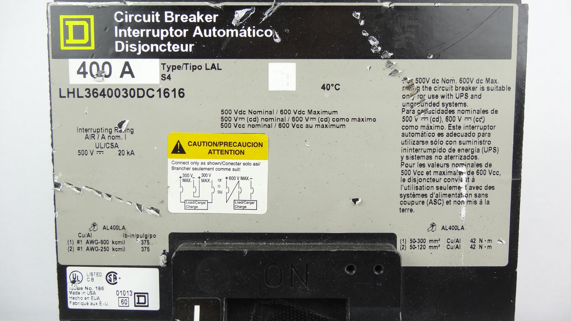 Square D Circuit Breaker