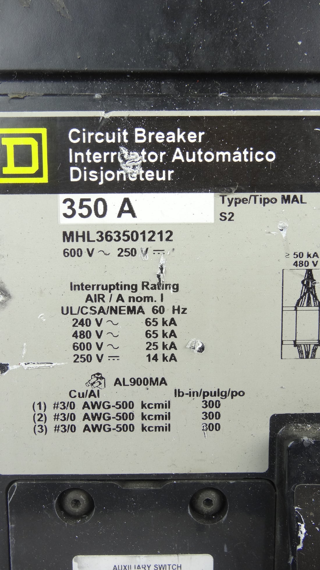 Square D Circuit Breaker