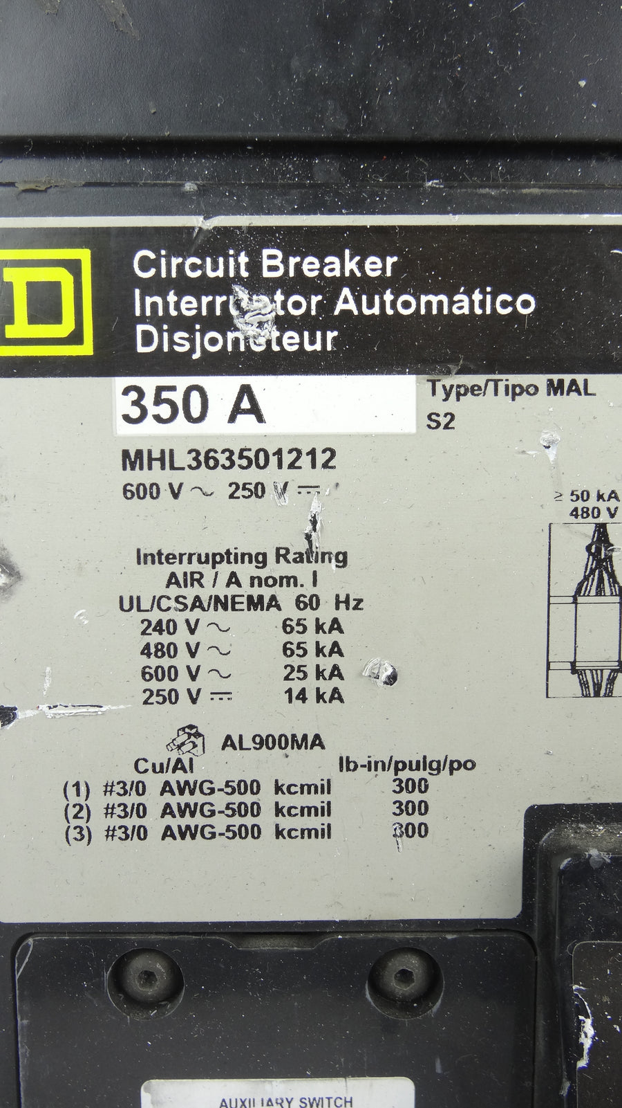 Square D Circuit Breaker