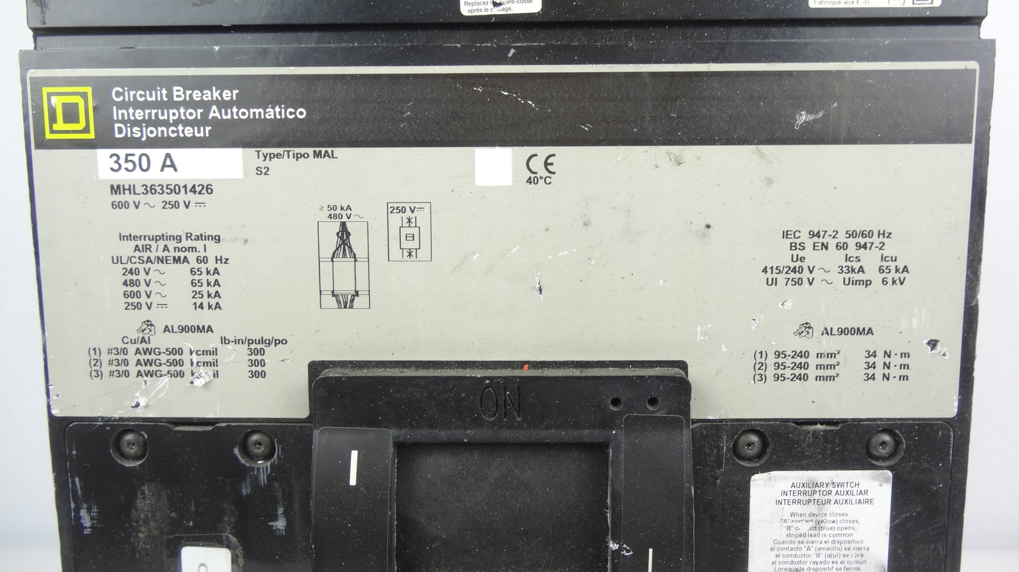 Square D Circuit Breaker