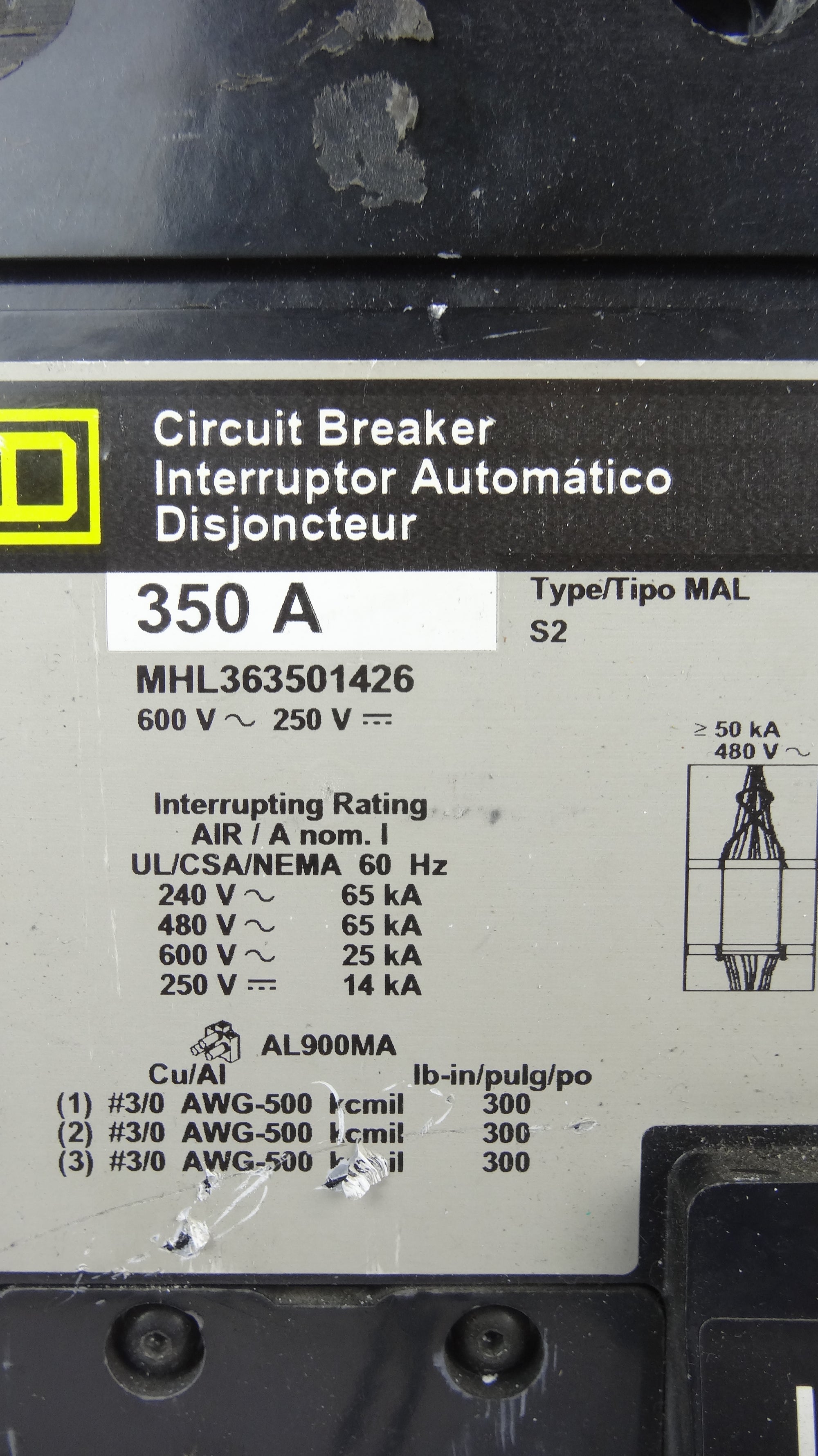 Square D Circuit Breaker