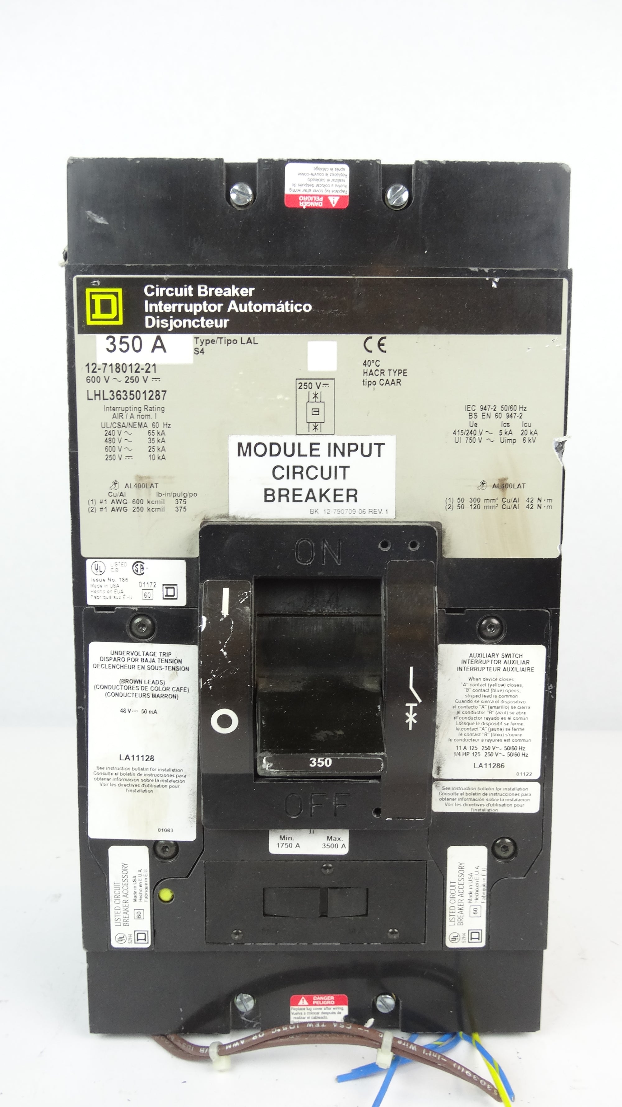 Square D Circuit Breaker