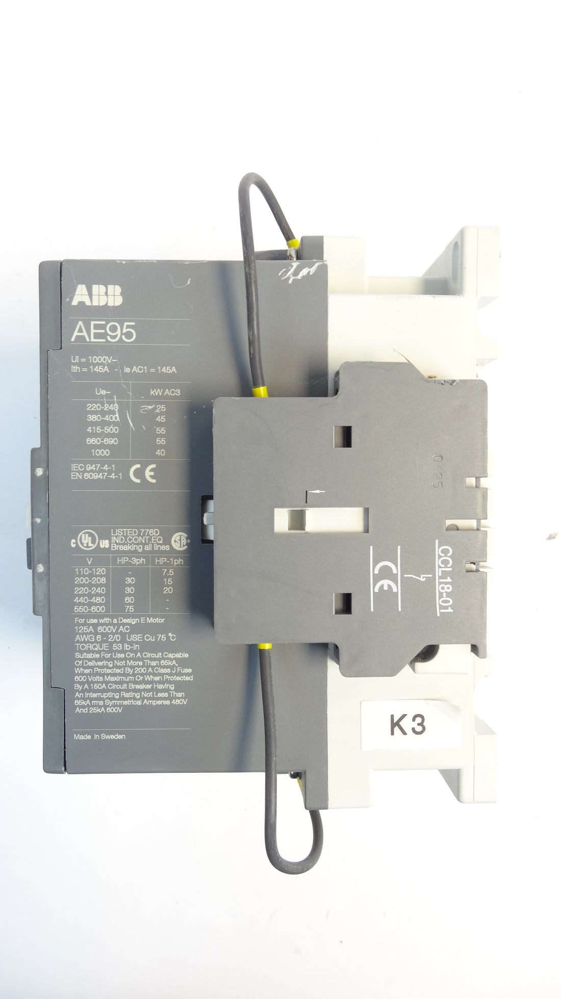 ABB contactor