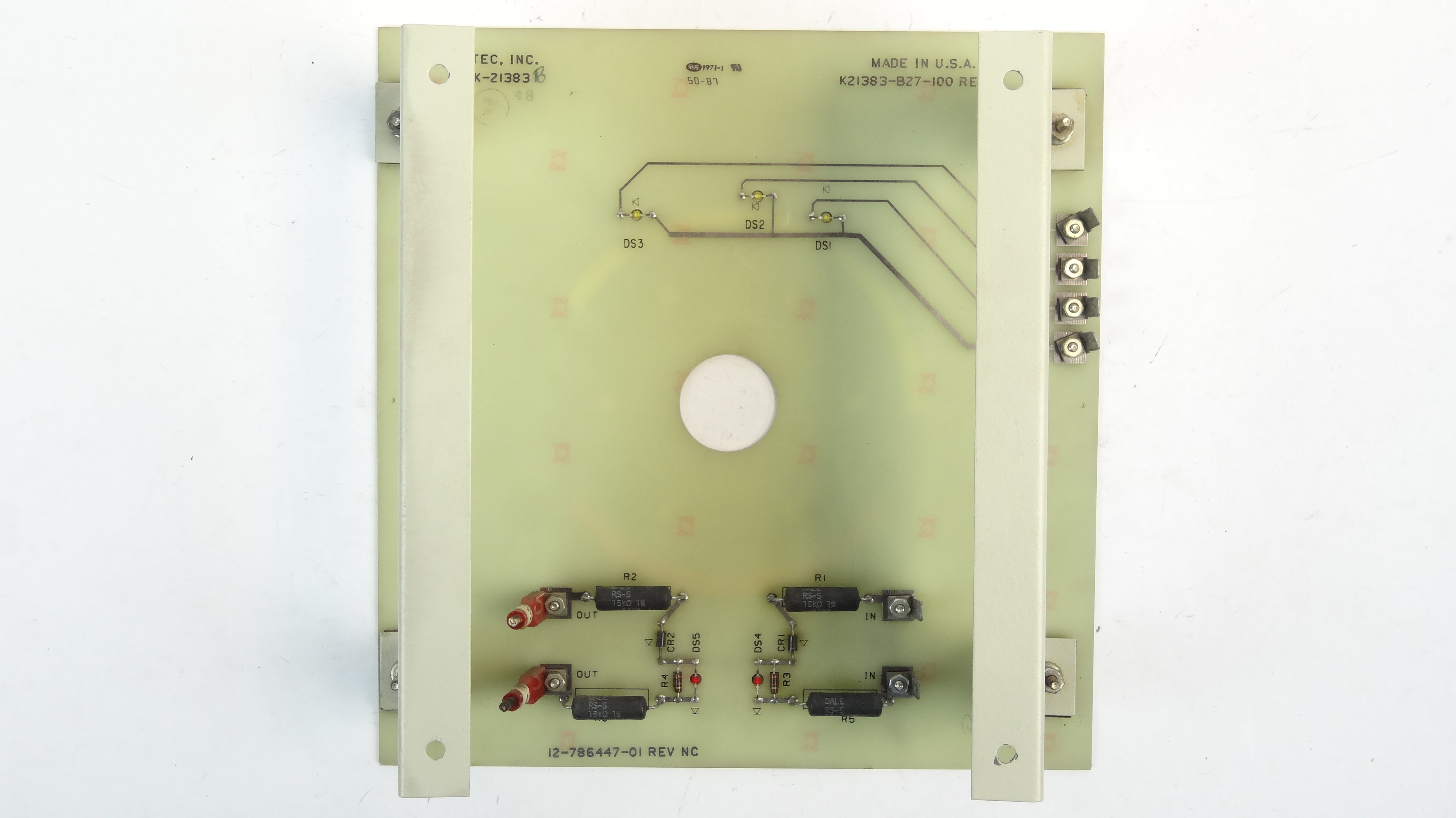 Tec Inc K21383-B27 100 Rev B 12-786447-01 PCB Assembly – Critical Parts ...