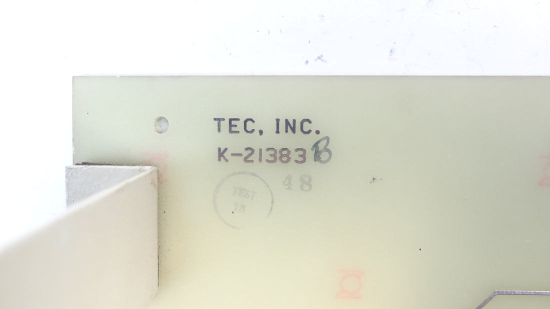 Tec Inc PCB Assembly Board