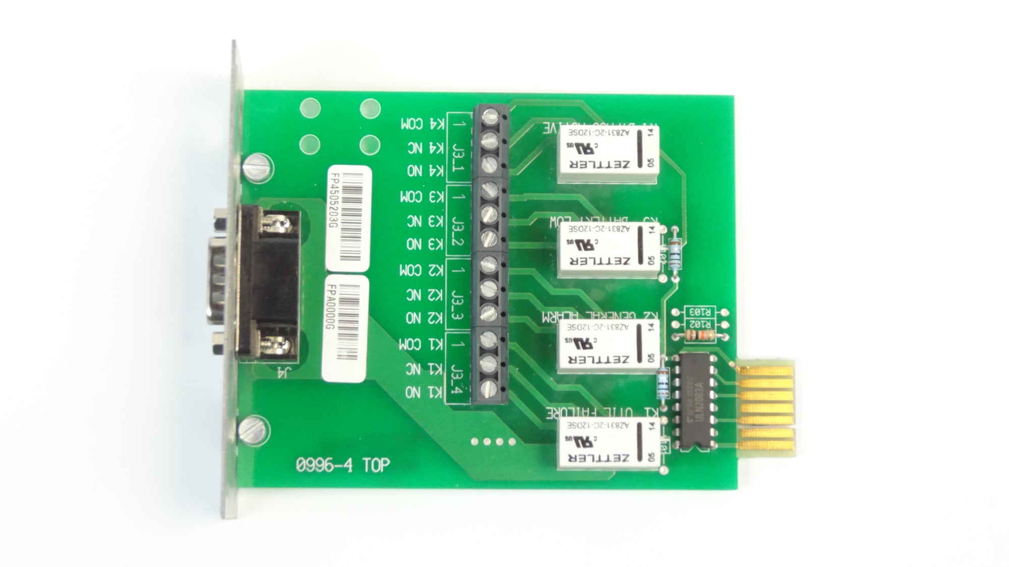 GE Digital Energy Relay Card